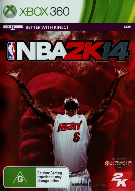 NBA 2K14 box art for Xbox 360